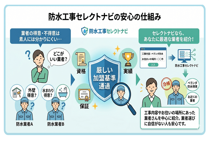 防水工事セレクトナビ